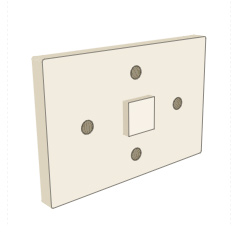 Back View of the Panel